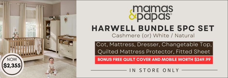 Mamas & Papas Cashmere Harwell Bundle 5pc Set